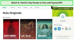 Watch-St.-Patricks-Day-Parade-in-New Zealand-on-Hulu-with-ExpressVPN