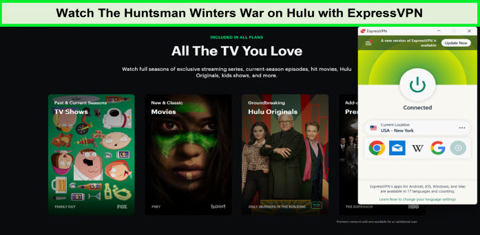 Watch-The-Huntsman-Winters-War-in-South Korea-on-Hulu-with-ExpressVPN