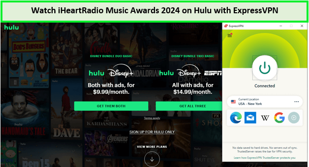 Watch-iHeartRadio-Music-Awards-2024-in-New Zealand-on-Hulu-with-ExpressVPN