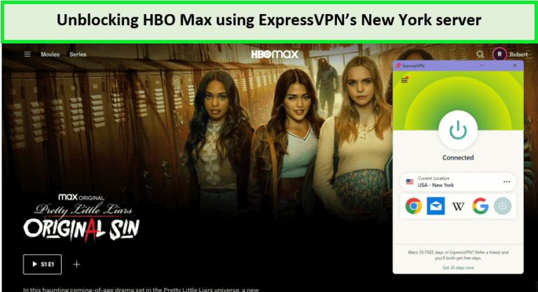  ExpressVPN - Sblocca HBO Max [intent origin=