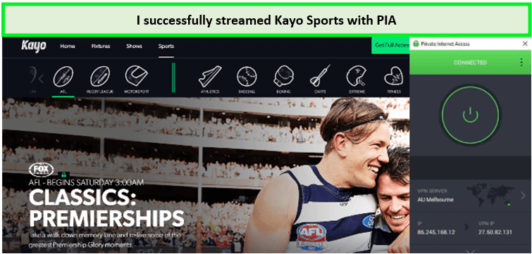 PIA-us-server-unblocked-Kayo-Sports-in-France