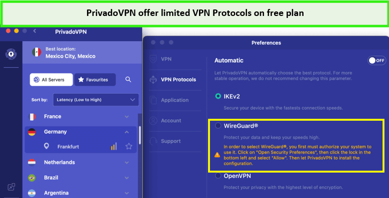 privadovpn-free-protocol