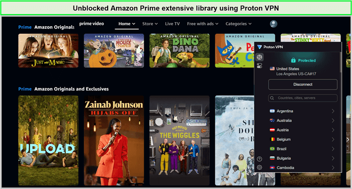 ProtonVPN - Déblocage d'Amazon Prime en - France 