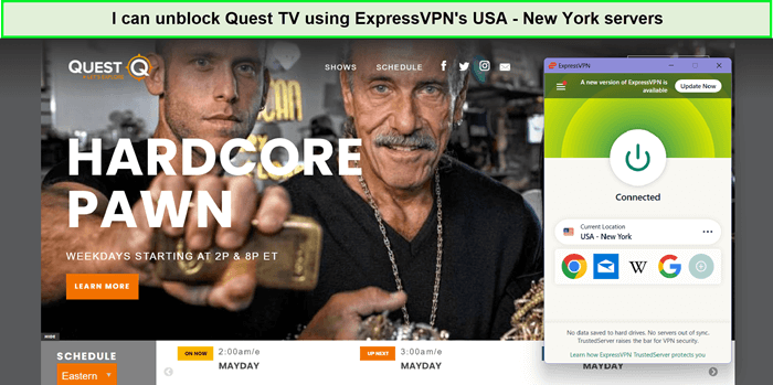 quest-tv-unblocked-using-expressvpn-in-India