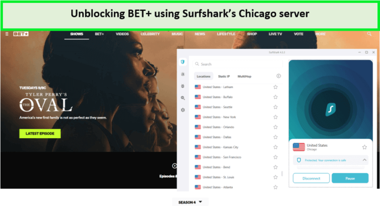 surfshark-unblock-Bet Plus-outside-USA