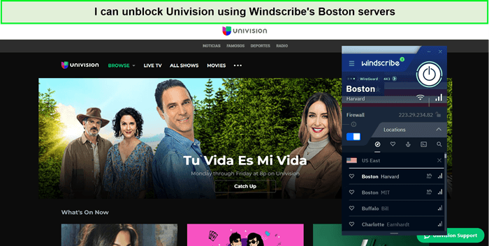 univision-unblocked-by-windscribe-in-India