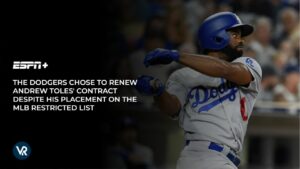 The Dodgers chose to renew Andrew Toles’ contract despite his placement on the MLB restricted list