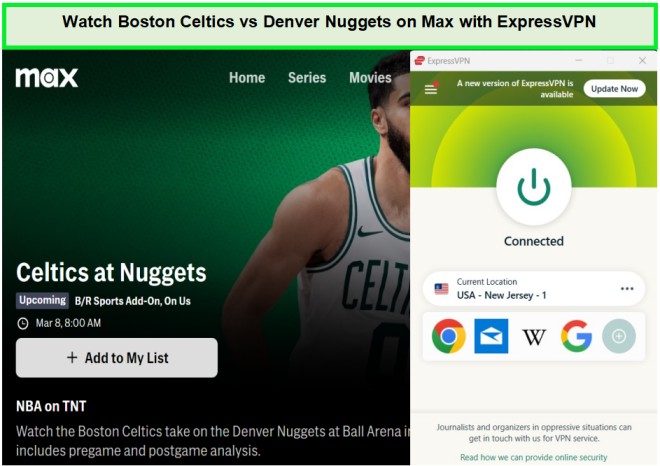 watch-boston-celtics-vs-danver-nuggets-in-South Korea-on-max-with-expressvpn