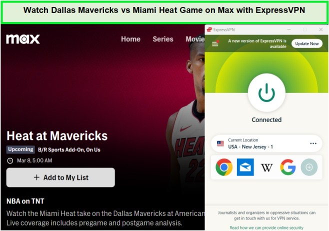 watch-dallas-mavericks-vs-miami-heat-game-in-UK-on-max-with-expressvpn