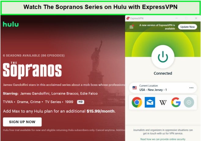 watch-the-sopranos-series-in-Netherlands-on-hulu-with-expressvpn