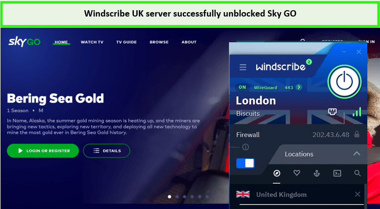 Windscribe - il miglior VPN gratuito per Sky Go 