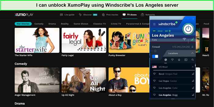 xumo-play-unblocked-by-windscribe-server-in-France