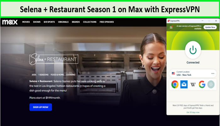 Watch-Selena-Restaurant-Season-1-in-India-on-Max-with-ExpressVPN