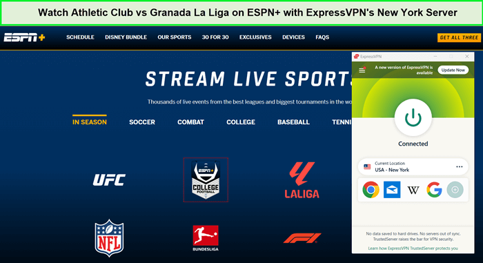 watch-miami-athletic-club-vs-granada-la-liga-in-Italy-on-espn-with-expressvpn