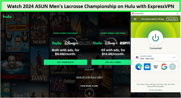 Watch-2024-ASUN-Men's-Lacrosse-Championship-in-Hong Kong-on-Hulu-with-ExpressVPN