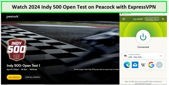 Watch-2024-Indy-500-Open-Test-in-Netherlands-on-Peacock-with-ExpressVPN