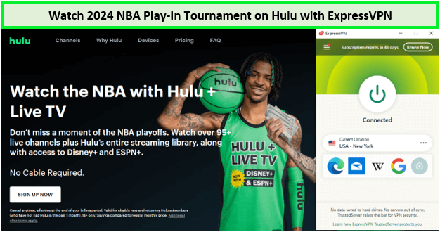 Watch-2024-NBA-Play-In-Tournament-in-Japan-on-Hulu-with-ExpressVPN