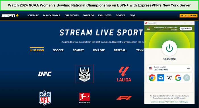 watch-2024-ncaa-womens-bowling-national-championship-in-UAE-on-espn-with-expressvpn