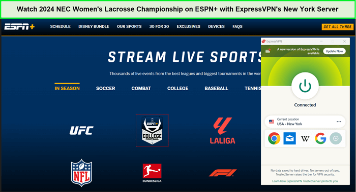 watch-2024-nec-womens-lacrosse-championship-in-Spain-on-espn-with-expressvpn