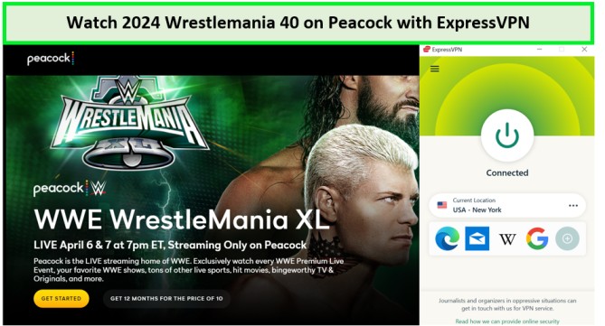 Watch-2024-Wrestlemania-40-in-New Zealand-on-Peacock-with-ExpressVPN