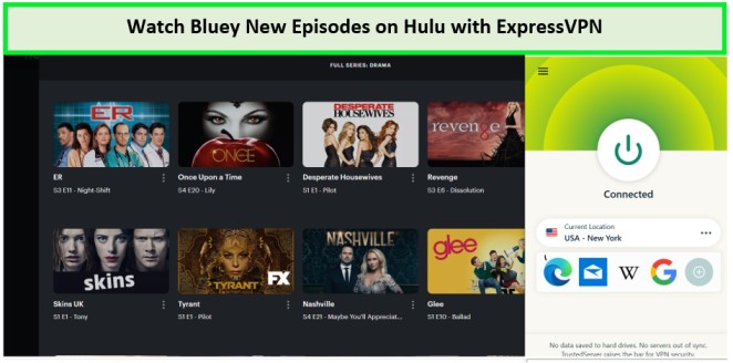 Watch-Bluey-New-Episodes-in-Hong Kong-on-Hulu-with-ExpressVPN