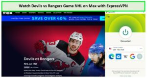 Watch-Devils-vs-Rangers-Game-NHL-in-New Zealand-on-Max-with-ExpressVPN