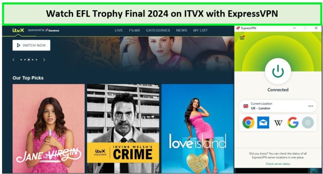 Watch-EFL-Trophy-Final-2024-in Netherlands-on-ITVX-with-ExpressVPN