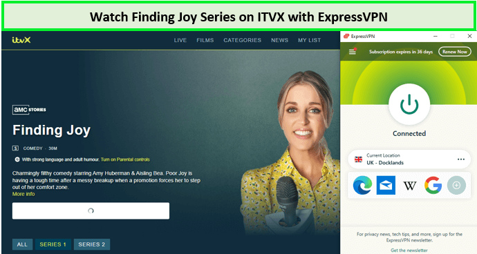 Watch-Finding-Joy-Series-outside-UK-on-ITVX-with-ExpressVPN