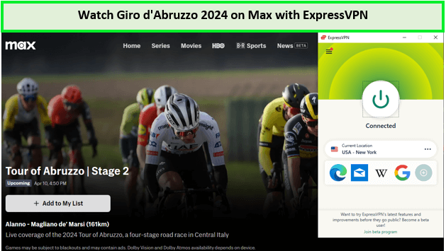 Watch-Giro-d'Abruzzo-2024-in-South Korea-on-Max-with-ExpressVPN