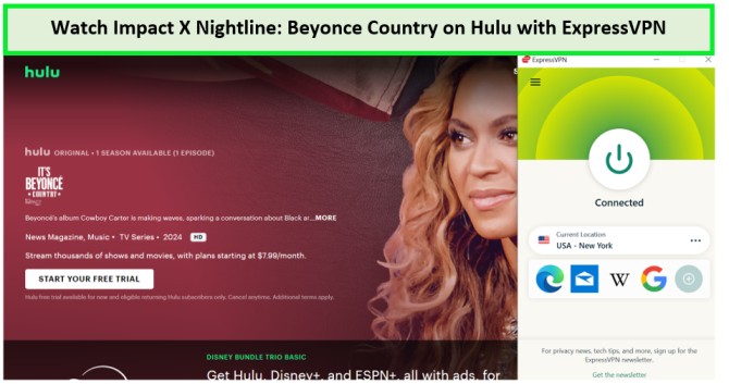 Watch-Impact-X-Nightline-Beyonce-Country-in-UAE-on-Hulu-with-ExpressVPN