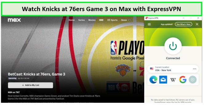 Watch-Knicks-at-76ers-Game-3-in-New Zealand-on-Max-with-ExpressVPN