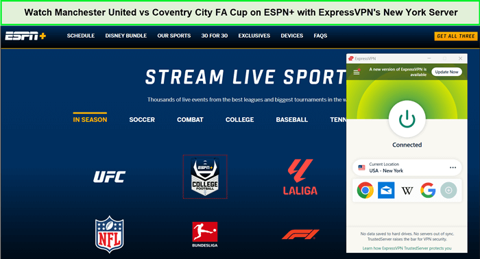 watch-manchester-united-vs-coventry-city-fa-cup-in-Italy-on-espn-with-expressvpn