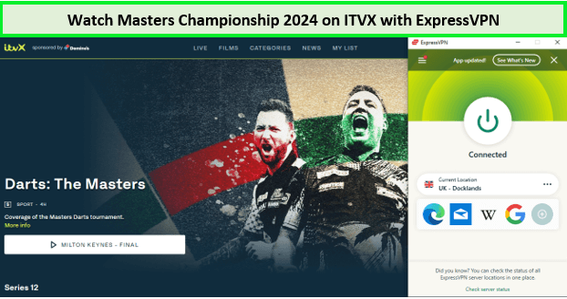 Regardez les Maîtres du Championnat 2024. in - France sur-ITVX-avec-ExpressVPN 