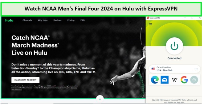 Watch-NCAA-Mens-Final-Four-2024-in-Spain-on-Hulu-with-ExpressVPN