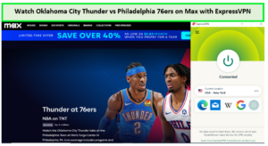 Watch-Oklahoma-City-Thunder-vs-Philadelphia-76ers-in-Italy-on-Max-with-ExpressVPN.