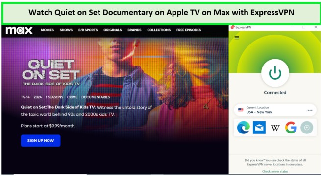 Watch-Quiet-on-Set-Documentary-on-Apple-TV-in-South Korea-on-Max-with-ExpressVPN