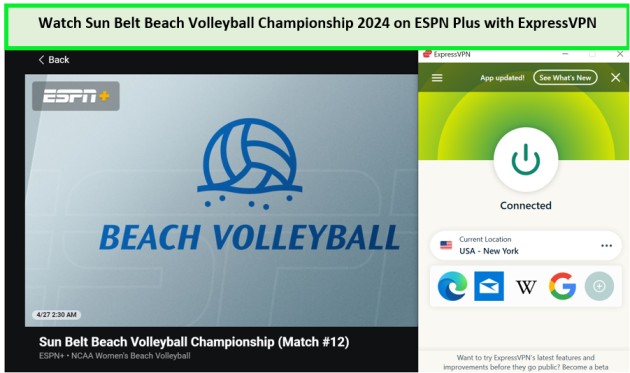Watch-Sun-Belt-Beach-Volleyball-Championship-2024-in-South Korea-on-ESPN-Plus-with-ExpressVPN