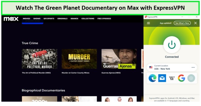 Watch-The-Green-Planet-Documentary-in-Spain-on-Max-with-ExpressVPN