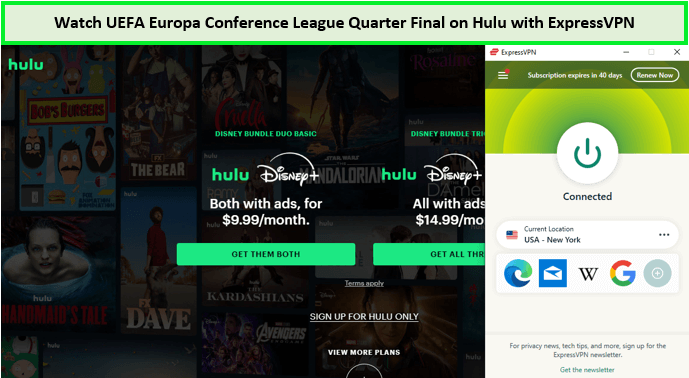 Watch-UEFA-Europa-Conference-League-Quarter-Final-in-South Korea-on-Hulu-with-ExpressVPN