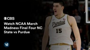 Watch NCAA March Madness Final Four NC State vs Purdue in France on CBS