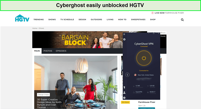 unblocked-hgtv-with-cyberghost-in-Germany