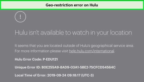 geo-restriction-error-on-hulu-in-Lithuania