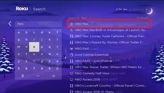 hbo-max-on-roku-step-1-in-Netherlands