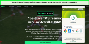 Watch-how-disney-built-america-series-in-South Korea-on-Hulu-with-ExpressVPN