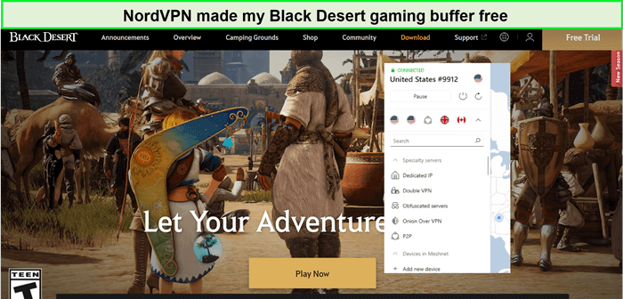 NordVPN débloqué Black Desert Online in - France 