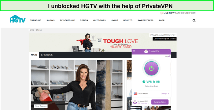 Unblocking-hgtv-with-PrivateVPN-in-Spain