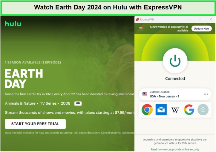 watch-earth-day-2024-in-UK-on-hulu-with-expressvpn