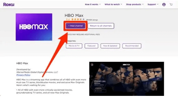 watch-hbo-max-on-roku-with-website-in-Italy