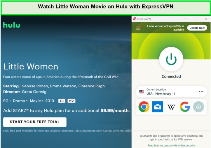 watch-little-woman-movie-in-Hong Kong-on-hulu-with-expressvpn