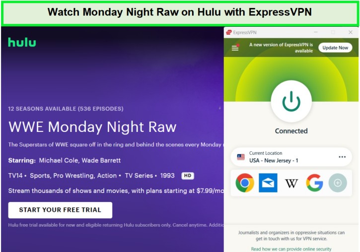 watch-monday-night-raw-in-India-on-hulu-with-expressvpn